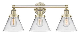 Edison Three Light Bath Vanity in Antique Brass (405|616-3W-AB-G42)