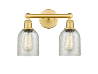 Edison Two Light Bath Vanity in Satin Gold (405|616-2W-SG-G259)