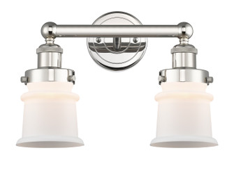 Edison Two Light Bath Vanity in Polished Nickel (405|616-2W-PN-G181S)