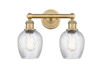 Edison Two Light Bath Vanity in Brushed Brass (405|616-2W-BB-G292)