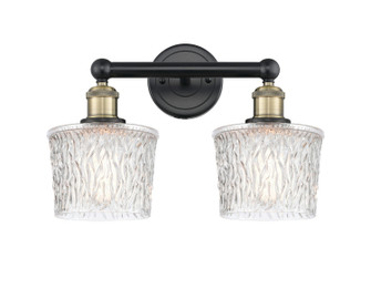 Edison Two Light Bath Vanity in Black Antique Brass (405|616-2W-BAB-G402)