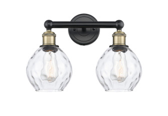 Edison Two Light Bath Vanity in Black Antique Brass (405|616-2W-BAB-G362)