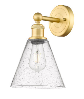 Edison One Light Wall Sconce in Satin Gold (405|616-1W-SG-GBC-84)