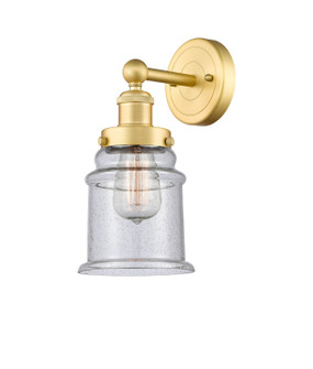 Edison One Light Wall Sconce in Satin Gold (405|616-1W-SG-G184)