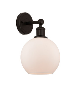 Downtown Urban One Light Wall Sconce in Oil Rubbed Bronze (405|616-1W-OB-G121-8)