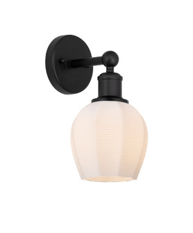 Edison One Light Wall Sconce in Black Antique Brass (405|616-1W-BAB-G461-6)
