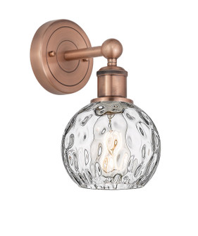 Edison One Light Wall Sconce in Antique Copper (405|616-1W-AC-G1215-6)