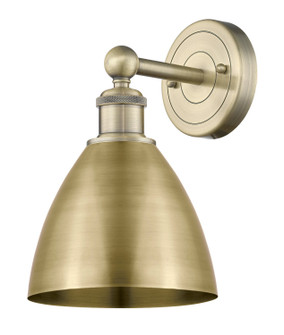 Edison One Light Wall Sconce in Antique Brass (405|616-1W-AB-MBD-75-AB)