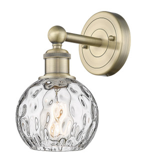 Edison One Light Wall Sconce in Antique Brass (405|616-1W-AB-G1215-6)