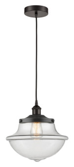 Downtown Urban One Light Pendant in Oil Rubbed Bronze (405|616-1PH-OB-G542)