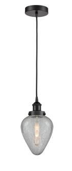 Downtown Urban One Light Pendant in Matte Black (405|616-1PH-BK-G165) Downtown Urban One Light Pendant in Matte Black (405|616-1PH-BK-G165)