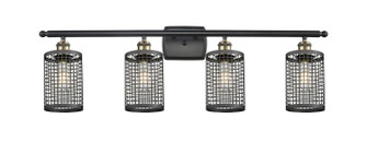 Downtown Urban LED Bath Vanity in Black Antique Brass (405|516-4W-BAB-M18-BK)