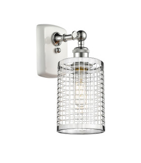 Downtown Urban LED Wall Sconce in White Polished Chrome (405|516-1W-WPC-M18-PC)