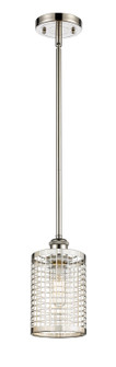 Downtown Urban LED Pendant in Polished Nickel (405|516-1S-PN-M18-PN)