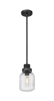Downtown Urban LED Pendant in Weathered Zinc (405|472-1S-WZ-G472-6SDY)