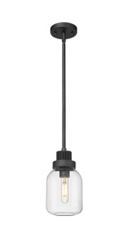 Downtown Urban LED Pendant in Weathered Zinc (405|472-1S-WZ-G472-6CL)