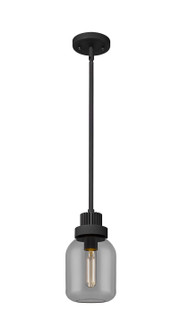 Downtown Urban LED Pendant in Textured Black (405|472-1S-TBK-G472-6SM)