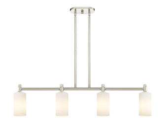 Downtown Urban LED Island Pendant in Polished Nickel (405|434-4I-PN-G434-7WH)