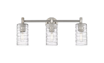 Downtown Urban LED Bath Vanity in Satin Nickel (405|434-3W-SN-G434-7DE)