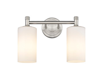 Downtown Urban Two Light Bath Vanity in Satin Nickel (405|434-2W-SN-G434-7WH)