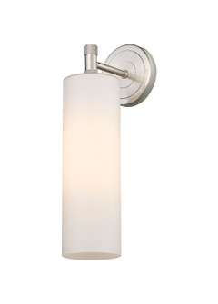 Downtown Urban LED Wall Sconce in Satin Nickel (405|434-1W-SN-G434-12WH)