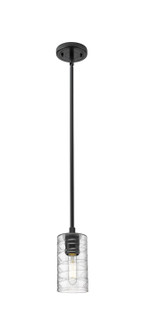Downtown Urban One Light Pendant in Matte Black (405|434-1S-BK-G434-7DE)