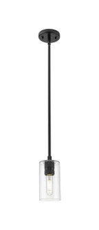 Downtown Urban LED Pendant in Matte Black (405|434-1S-BK-G434-7CL)