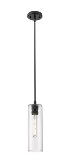 Downtown Urban One Light Pendant in Matte Black (405|434-1S-BK-G434-12CL)