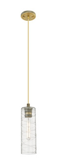 Downtown Urban LED Pendant in Brushed Brass (405|434-1P-BB-G434-12DE)