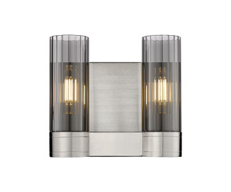 Downtown Urban Two Light Bath Vanity in Satin Nickel (405|429-2W-SN-G429-8SM)