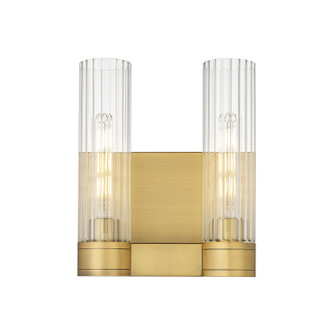 Downtown Urban LED Bath Vanity in Brushed Brass (405|429-2W-BB-G429-11CL)