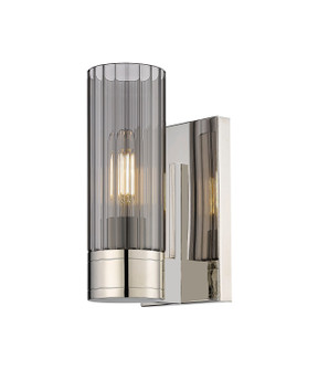 Downtown Urban One Light Wall Sconce in Polished Nickel (405|429-1W-PN-G429-8SM)