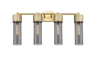 Downtown Urban LED Bath Vanity in Brushed Brass (405|428-4W-BB-G428-12SM)