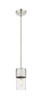 Downtown Urban One Light Pendant in Satin Nickel (405|428-1S-SN-G428-7SDY)