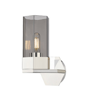 Downtown Urban LED Wall Sconce in Polished Nickel (405|427-1W-PN-G427-9SM)