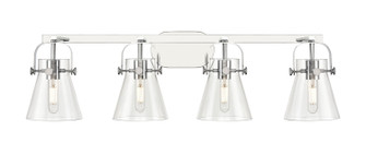 Downtown Urban LED Bath Vanity in Polished Chrome (405|423-4W-PC-G411-6CL)