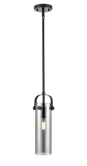 Downtown Urban LED Pendant in Matte Black (405|423-1S-BK-G423-12SM)