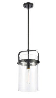 Downtown Urban One Light Mini Pendant in Matte Black (405|413-1SM-BK-G413-1S-8CL)