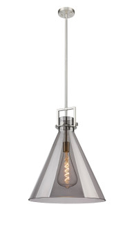 Downtown Urban One Light Pendant in Brushed Satin Nickel (405|411-1SL-SN-G411-18SM)