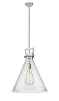 Downtown Urban One Light Pendant in Brushed Satin Nickel (405|411-1SL-SN-G411-18SDY)