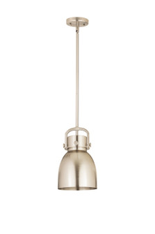 Downtown Urban One Light Pendant in Satin Nickel (405|410-1SS-SN-M412-8SN)