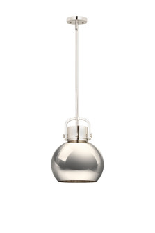 Downtown Urban One Light Mini Pendant in Polished Nickel (405|410-1SM-PN-M410-10PN)