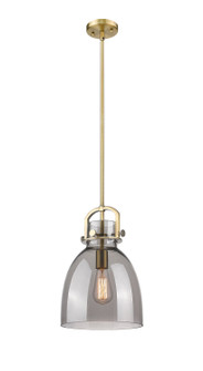 Downtown Urban One Light Pendant in Brushed Brass (405|410-1SM-BB-G412-10SM)
