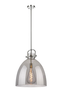 Downtown Urban One Light Pendant in Polished Nickel (405|410-1SL-PN-G412-16SM)
