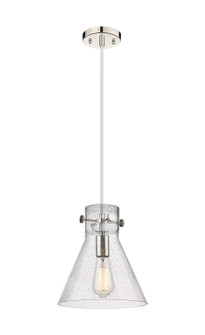 Downtown Urban One Light Pendant in Polished Nickel (405|410-1PM-PN-G411-10SDY) Downtown Urban One Light Pendant in Polished Nickel (405|410-1PM-PN-G411-10SDY)