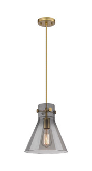 Downtown Urban One Light Pendant in Brushed Brass (405|410-1PM-BB-G411-10SM) Downtown Urban One Light Pendant in Brushed Brass (405|410-1PM-BB-G411-10SM)
