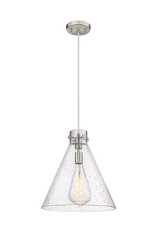 Downtown Urban One Light Pendant in Satin Nickel (405|410-1PL-SN-G411-16SDY)