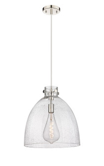 Downtown Urban One Light Pendant in Polished Nickel (405|410-1PL-PN-G412-16SDY)