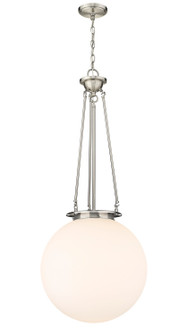 Essex One Light Pendant in Satin Nickel (405|221-1P-SN-G201-18)