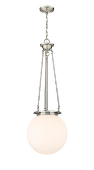 Essex One Light Pendant in Satin Nickel (405|221-1P-SN-G201-14)